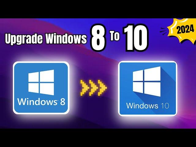 Upgrade Windows 8/8.1 to Windows 10 Without Media Creation Tool (No DATA Loss) 2024