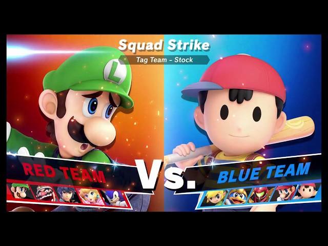 Super Smash Bros Ultimate Amiibo Fights   Request #4152 Tony means Anthony Squad Strike