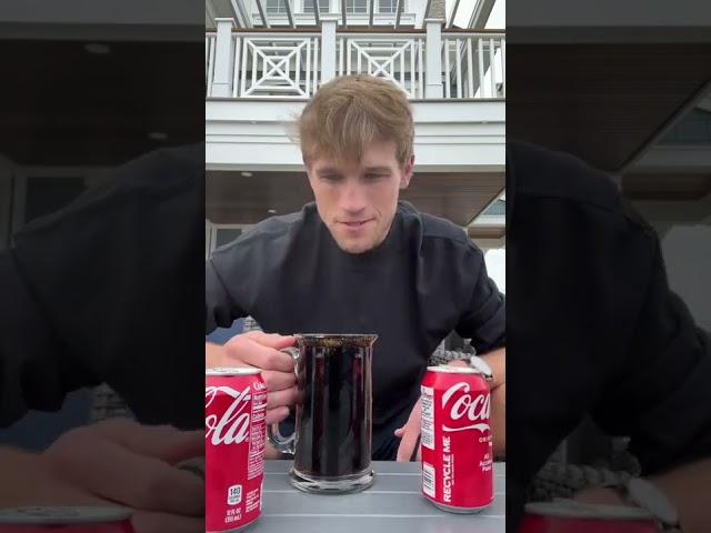 Chugging Two Cans of Coke: Will I Burp or Beat the Clock? #cokechallenge #cocacola #newrecord