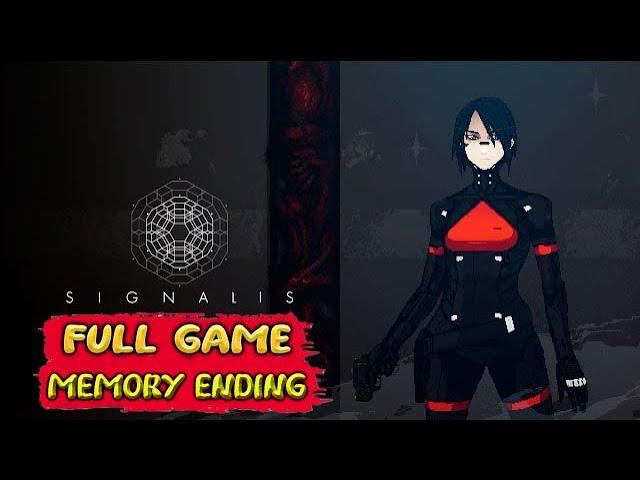 SIGNALIS Gameplay Walkthrough FULL GAME - Memory Ending - No Commentary