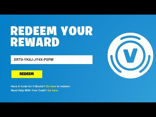 FREE VBUCKS CODES FOR EVERYONE!