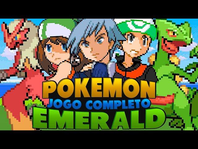 Pokémon Emerald: Jogo Completo - Até Zerar! (Gameplay em 1080p 60FPS)