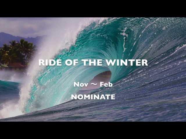 RIDE OF THE WINTER  Nov~Feb  Nominate