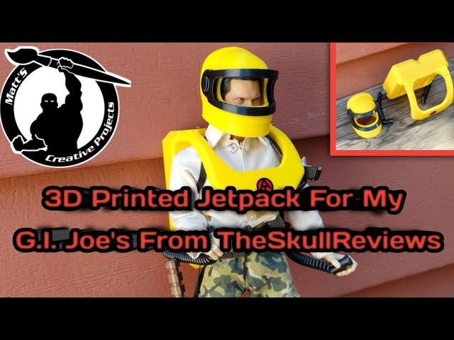 3D Printed Jetpack From @TheSkullReviews