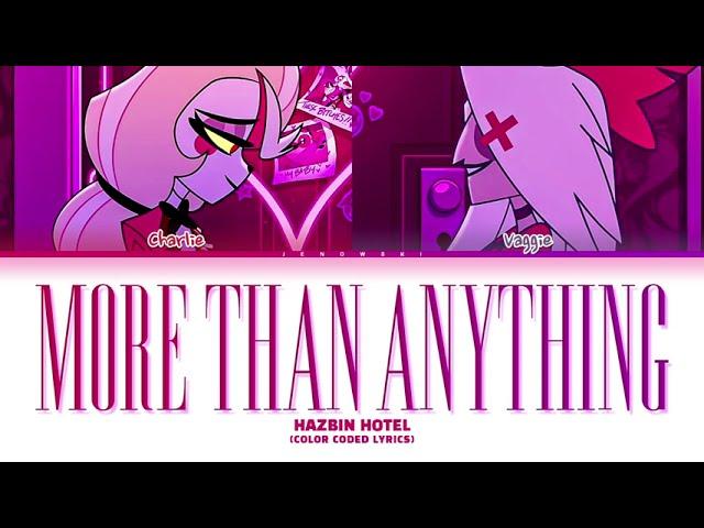 Hazbin Hotel - 'More Than Anything (Reprise)' (Color Coded Lyrics)