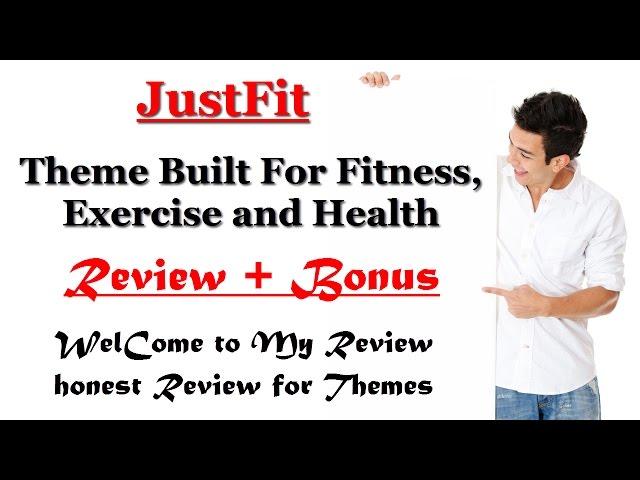 JustFit   Ultimate Fitness and Exercise WordPress Theme