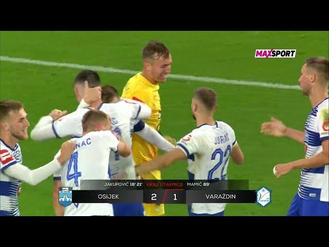 OSIJEK vs VARAŽDIN 2:1 (8. kolo, SuperSport HNL 24/25)