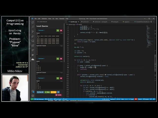 Upsolving Problems - Competitive Programming - mendo.mk
