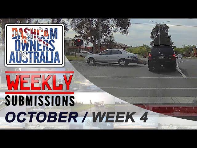 Dash Cam Owners Australia Weekly Submissions October Week 4