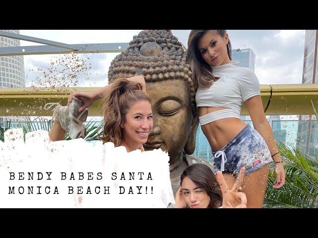 Bendy Babes Santa Monica Beach Day!! Ft. Melspirations & Angieqcalderone | Alyssa Mei Liu