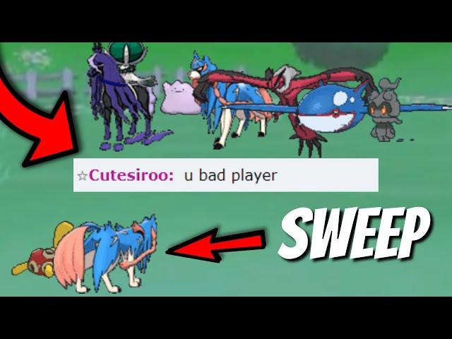 SALTY Player Gets DEFEATED By 2 POKEMON INCLUDING SHUCKLE (Pokemon Showdown)