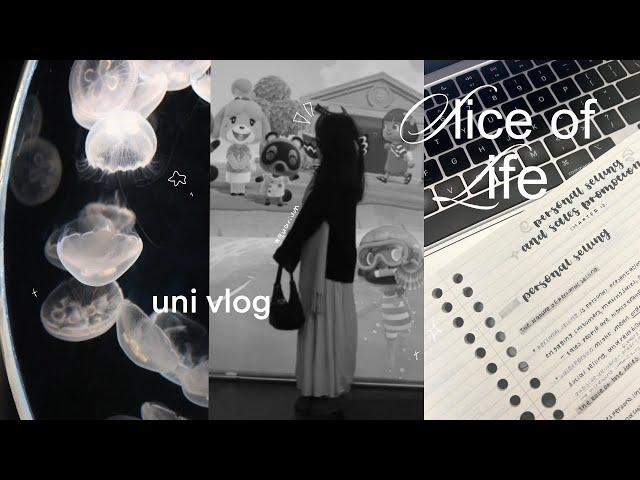 uni vlog | aquarium, cooking, new nails, simple life diaries