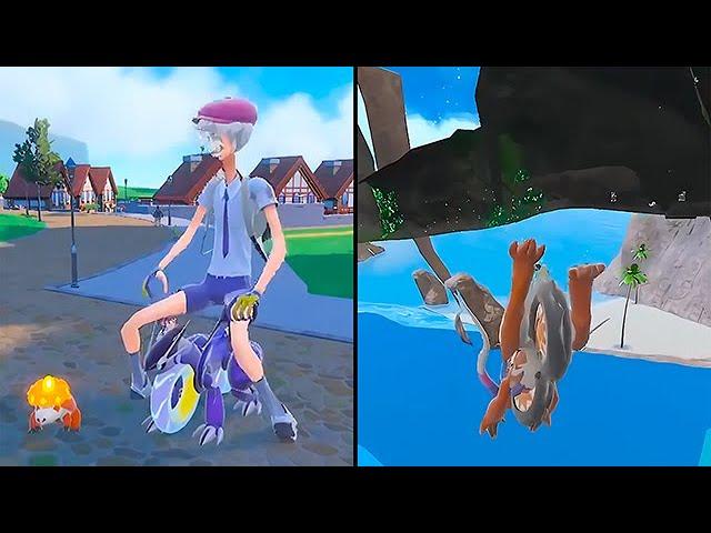 Die verrücktesten Bugs und Glitches in Pokemon Karmesin und Purpur