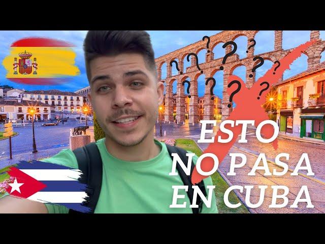 Cosas de ESPAÑA que SORPRENDIERON a un CUBANO!!!