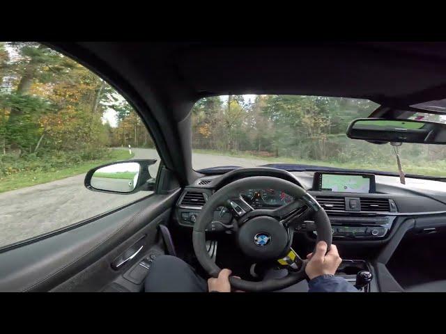 SAN MARINO BLUE BMW M4 CS - POV Drive