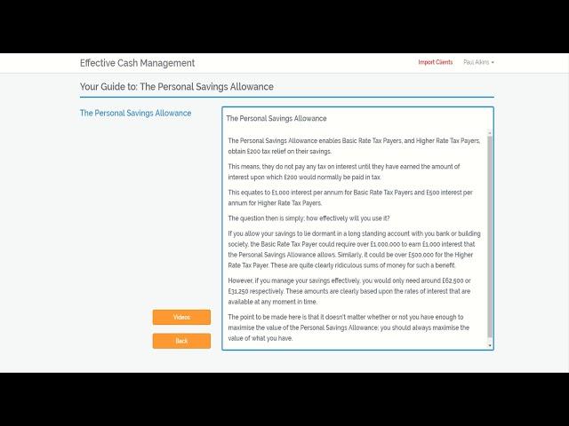 Guide   Personal Savings Allowance