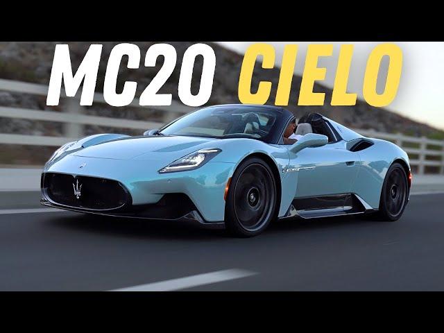 2024 MASERATI MC20 CIELO REVIEW IN 5 MINUTES