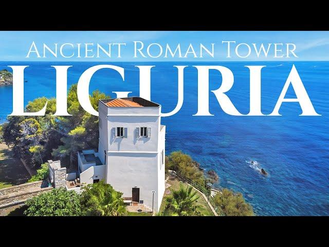 Luxury Waterfront Tower with a Panoramic Pool For Sale in Liguria | Lionard