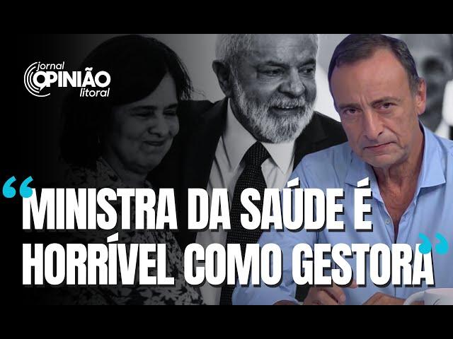 LULA COBRA MINISTRA DA SAÚDE | MINISTRO DOS PORTOS NO RODA VIVA | PSOL CONTRA DELEGADO DA CUNHA