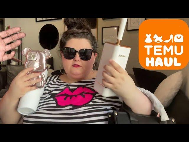 Amberlynn Reid under $200 Temu Haul. 50 items total with prices