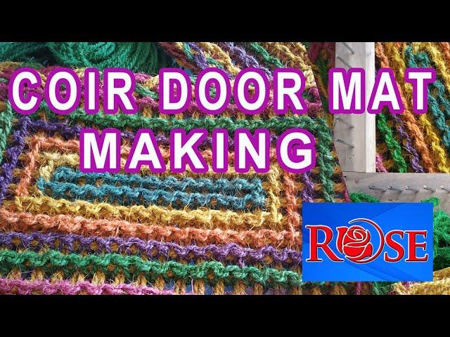 Coir Door Mat Making,  kerala school sasthrothsavam, കയർ കൊണ്ടുള്ള ചവിട്ടി നിർമാണം, Work Experience