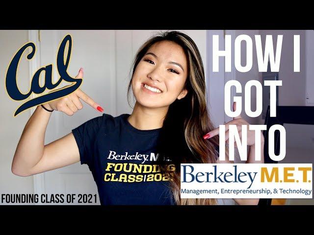 How I got into the M.E.T Program at UC Berkeley: My Scores, Essays, and Resume | mereheartsyou