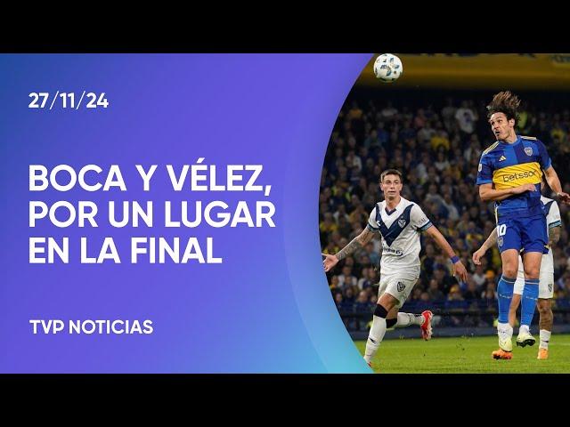 Boca y Vélez se enfrentan por un lugar en la final de la Copa Argentina