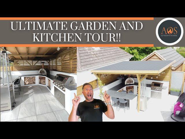 DIY OUTDOOR KITCHEN + ULTIMATE GARDEN TOUR | ALFA 5 MINIUTI | BEEFEATER BBQ