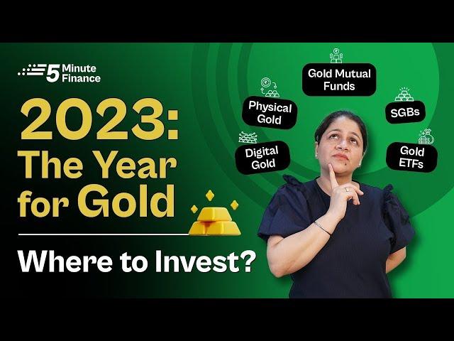 Choosing the Best Gold Investment: SGB vs Digital Gold vs Gold Mutual Funds vs Gold ETF