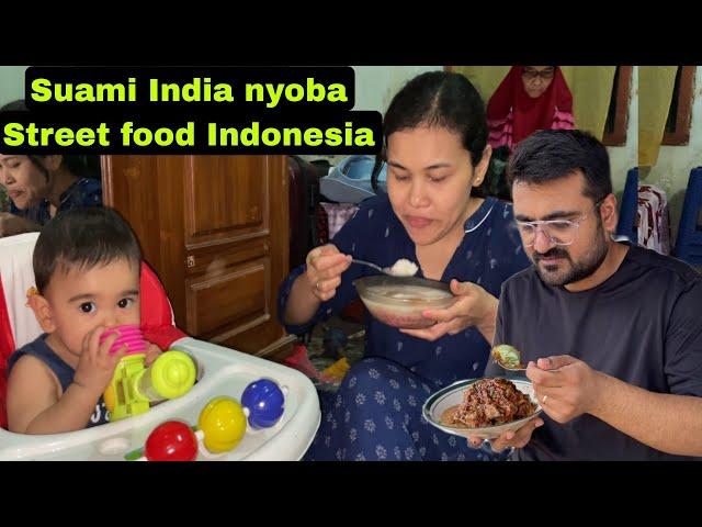 SUAMI INDIA NYOBA STREET FOOD INDONESIA