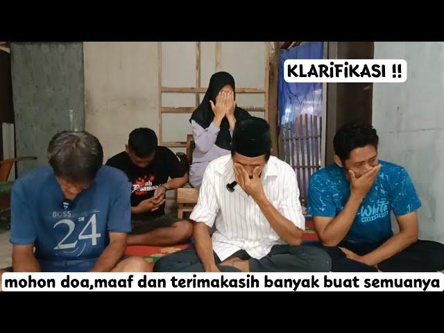 KLARIFIKASI !!