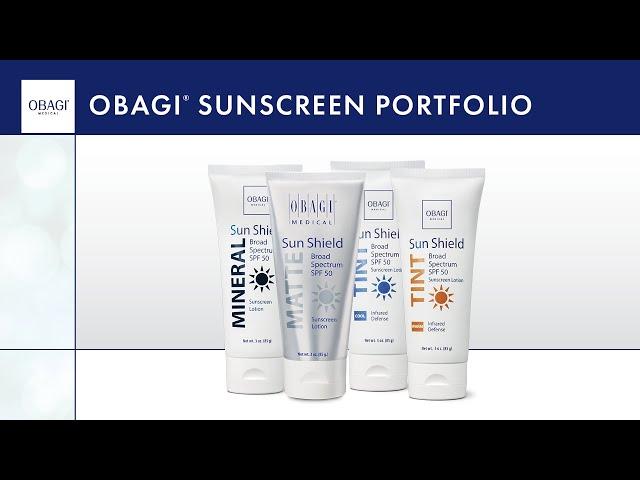 Obagi® Sunscreen Portfolio  |  Daily Sun Protection that Helps Prevent Against Signs of Skin Aging