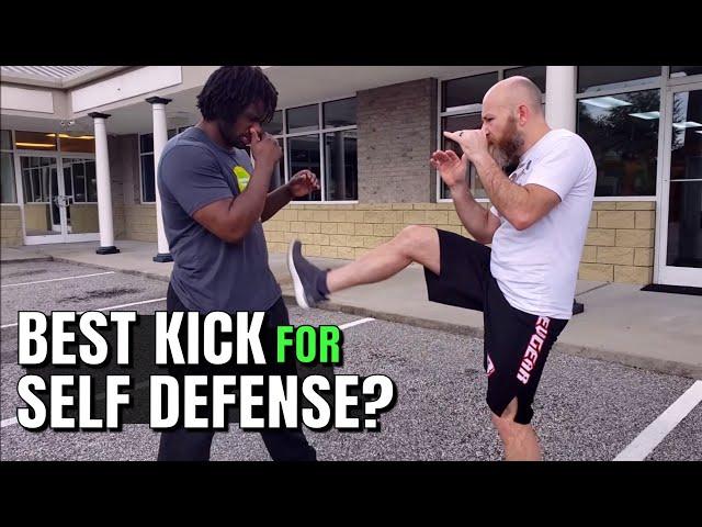 Front Kicks Are The Best Kick for Self Defense