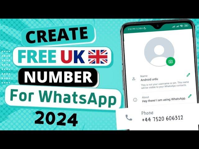 How To Get UK Number For WhatsApp [2024] | UK number for WhatsApp verification