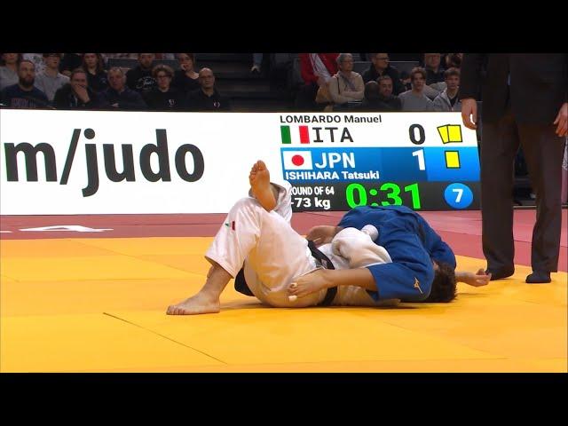 Manuel LOMBARDO vs Tatsuki ISHIHARA | ROUND 2 -73 Paris Grand Slam 2024