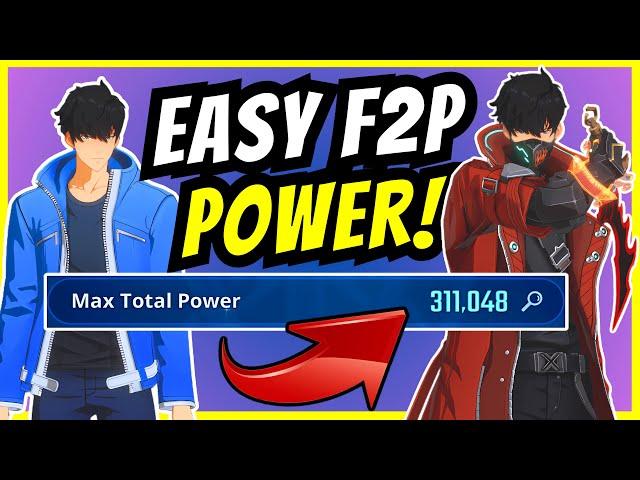 EASY F2P POWER GUIDE! [Solo Leveling: Arise] UNLOCK POWER FAST FOR JINWOO!