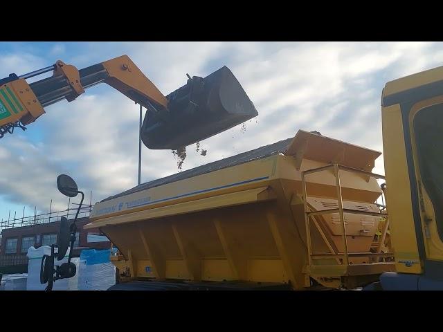 A day in the life of a gritter driver
