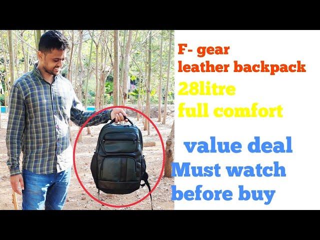 F Gear Mantra V2 Olive Green 28 Ltrs Laptop Backpack (3706) aditube