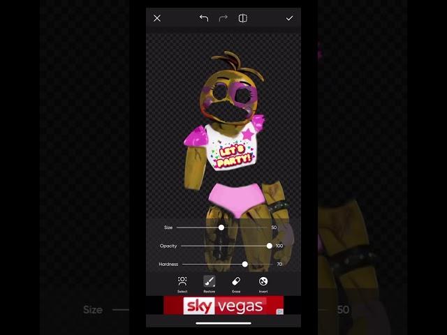 Making ruined Glamrock toy chica