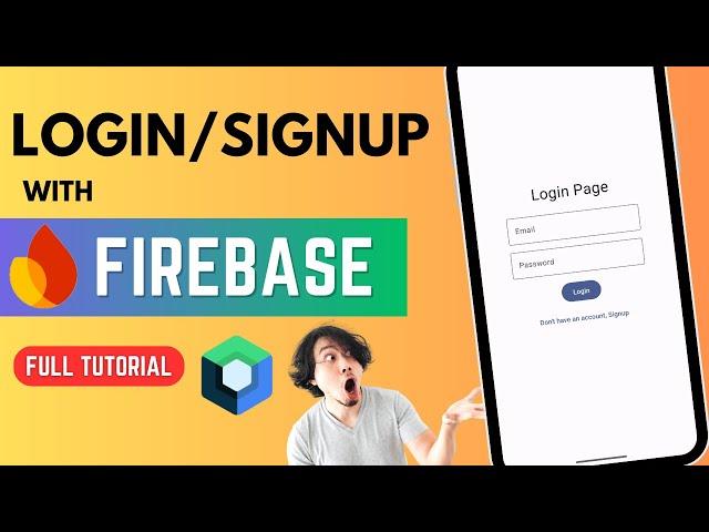 All about Firebase Authentication  | Login & Signup | Jetpack Compose