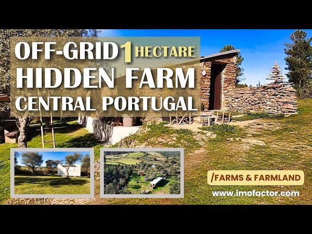  Off-Grid Hidden Farm with 1 Hectare | For Sale | Central Portugal