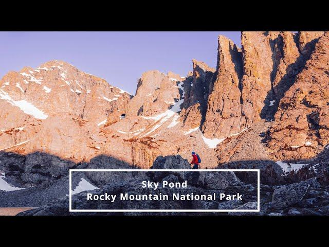 Hike to Sky Pond- Rocky Mountain National Park