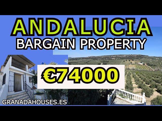 ANDALUCIA BARGAIN PROPERTY  COUNTRY HOUSE with FANTASTIC VIEWS IN MONTEFRIO, ANDALUSIA, SPAIN