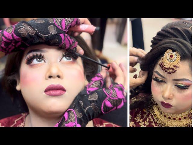 Real Bridal Makeup Look full Tutorial