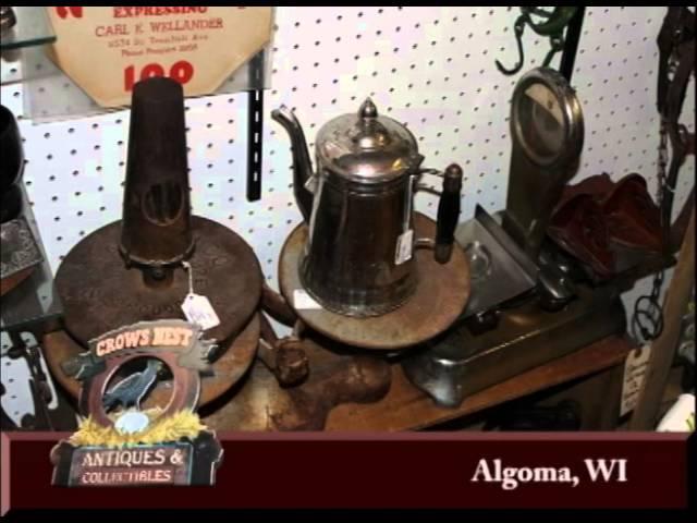 Algoma Wisconsin's Crow's Nest Antiques on Our Story's The Celebrities