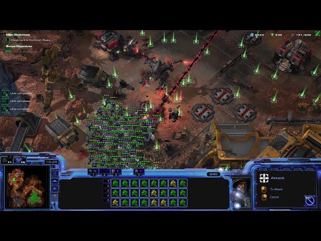 StarCraft 2 Campaign with Mutators: WoL Mission 2 - The Outlaws