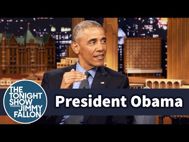 President Obama and Jimmy Had an Awkward First Meeting