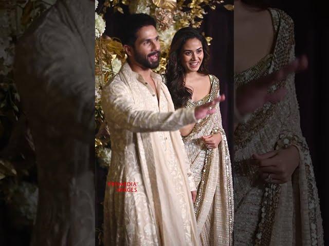 UNCUT : Mira Rajput Kapoor & Shahid Kapoor at Manish Malhotra's Diwali Party | ProMedia