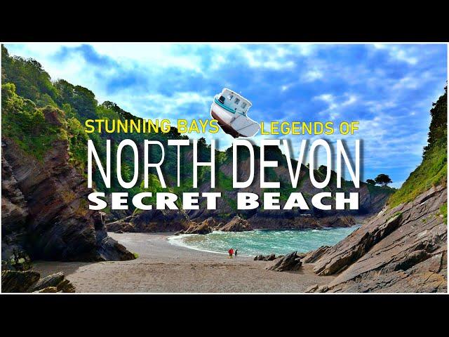 Broadsands Beach I Watermouth Harbour I Castle I Camping Park I  Combe Martin I Legends | Drone View