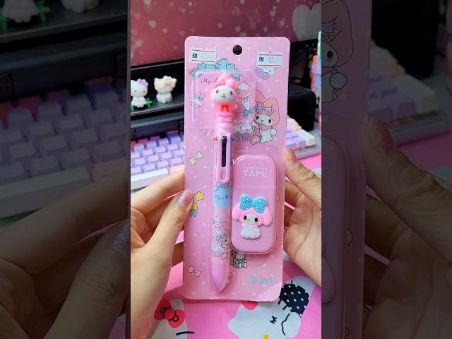 My Melody Stationery Set ASMR  #schoolsupplies #sanrio